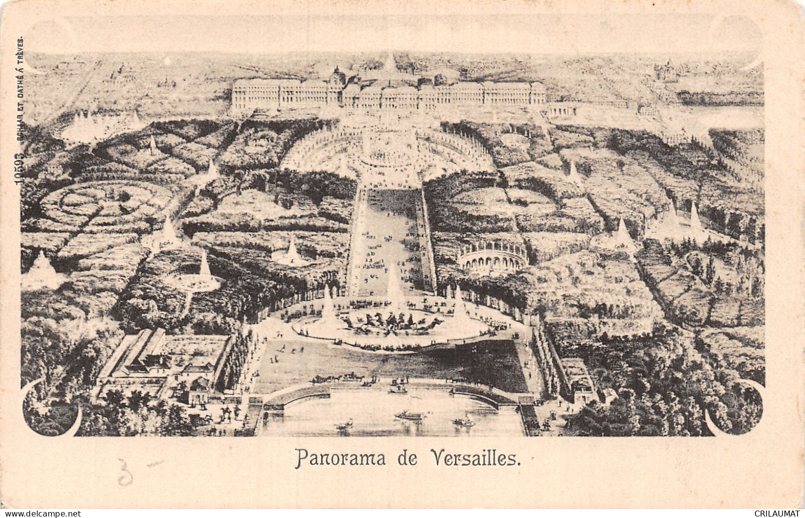 78-VERSAILLES LE PALAIS-N°5147-B/0011 - Versailles (Château)