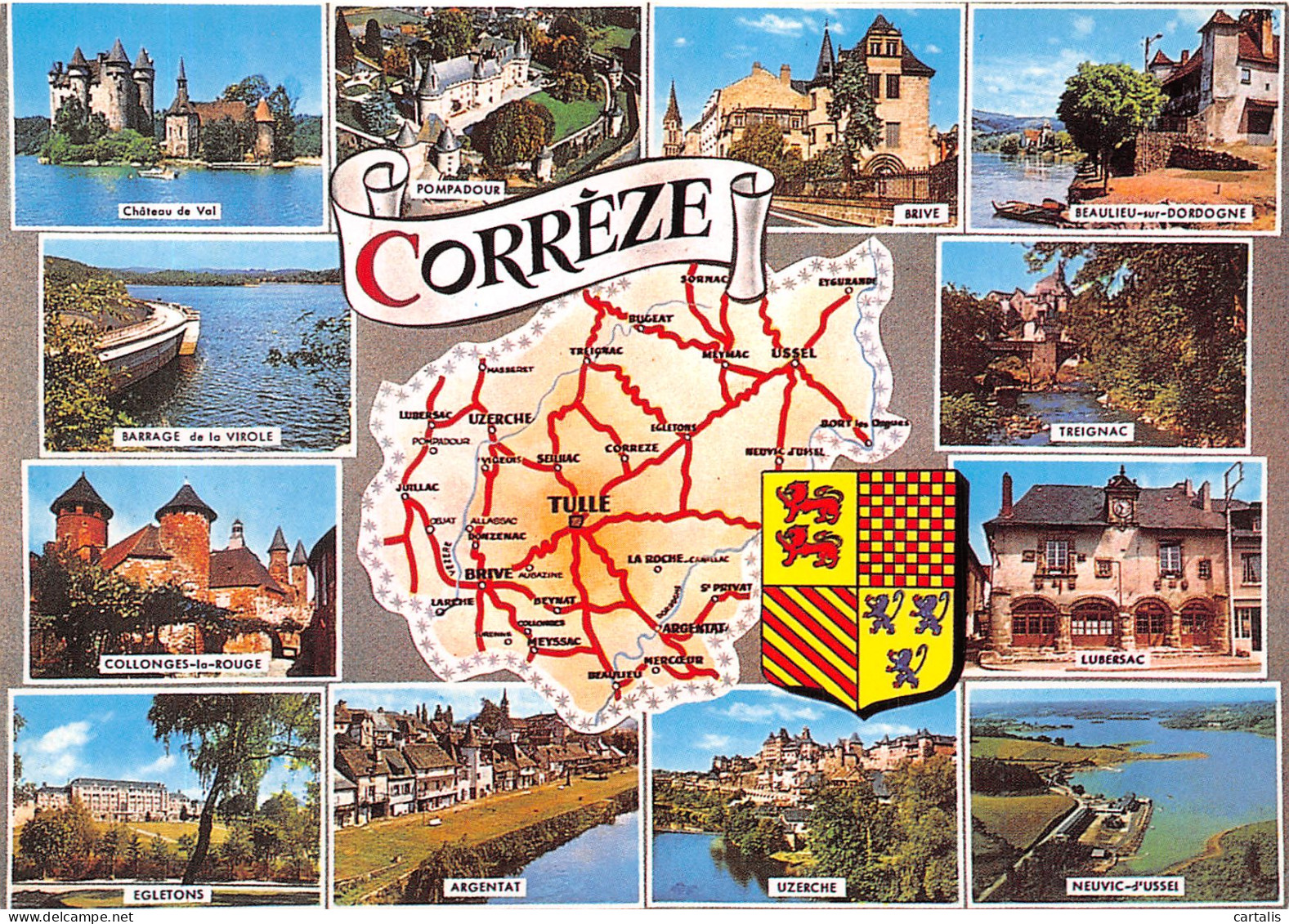 19-LA CORREZE-N°4202-B/0295 - Andere & Zonder Classificatie