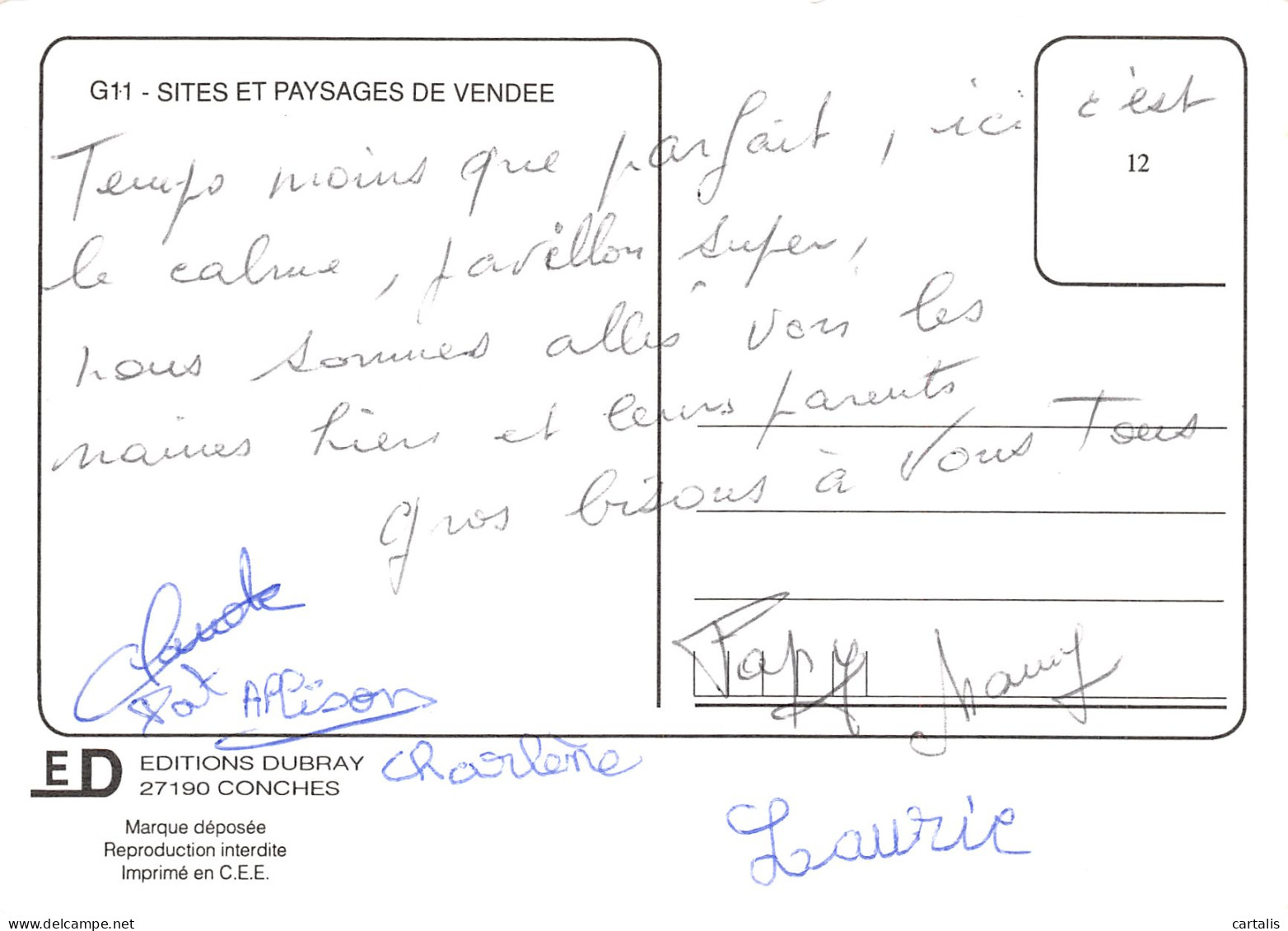 85-LA VENDEE-N°4202-A/0359 - Other & Unclassified