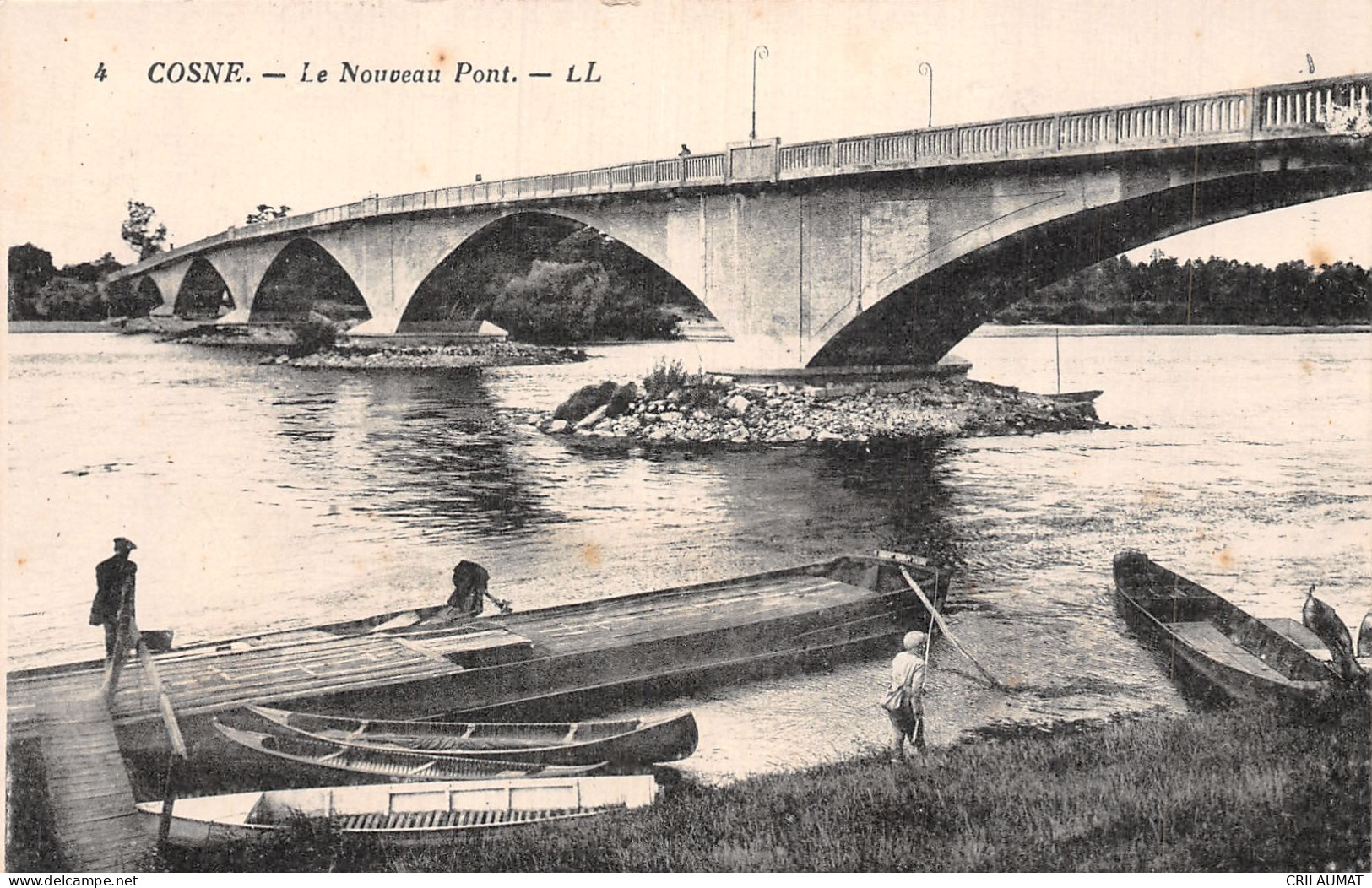 58-COSNE LE NOUVEAU PONT-N°5147-F/0073 - Cosne Cours Sur Loire