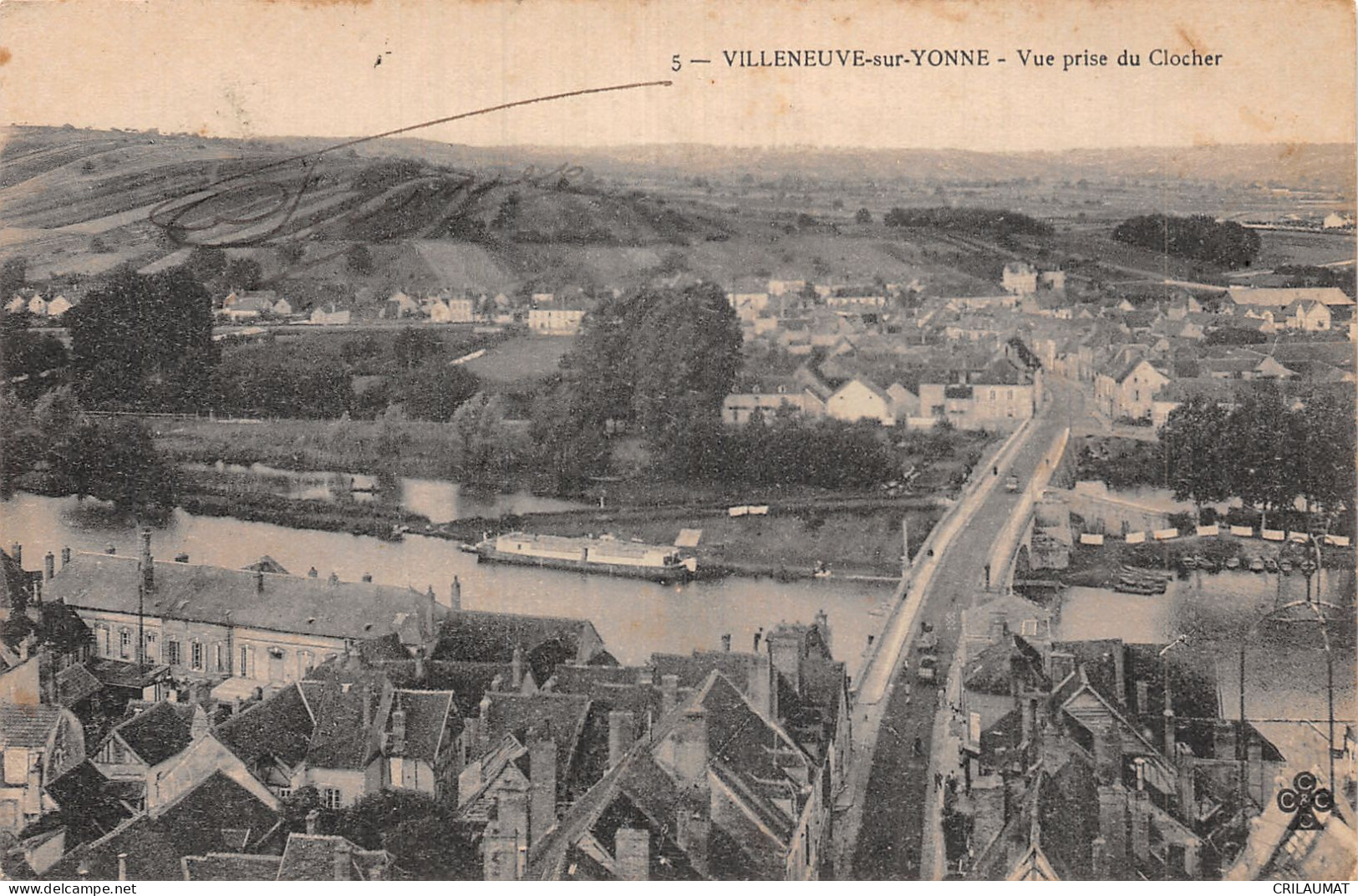 89-VILLENEUVE SUR YONNE-N°5147-D/0359 - Villeneuve-sur-Yonne