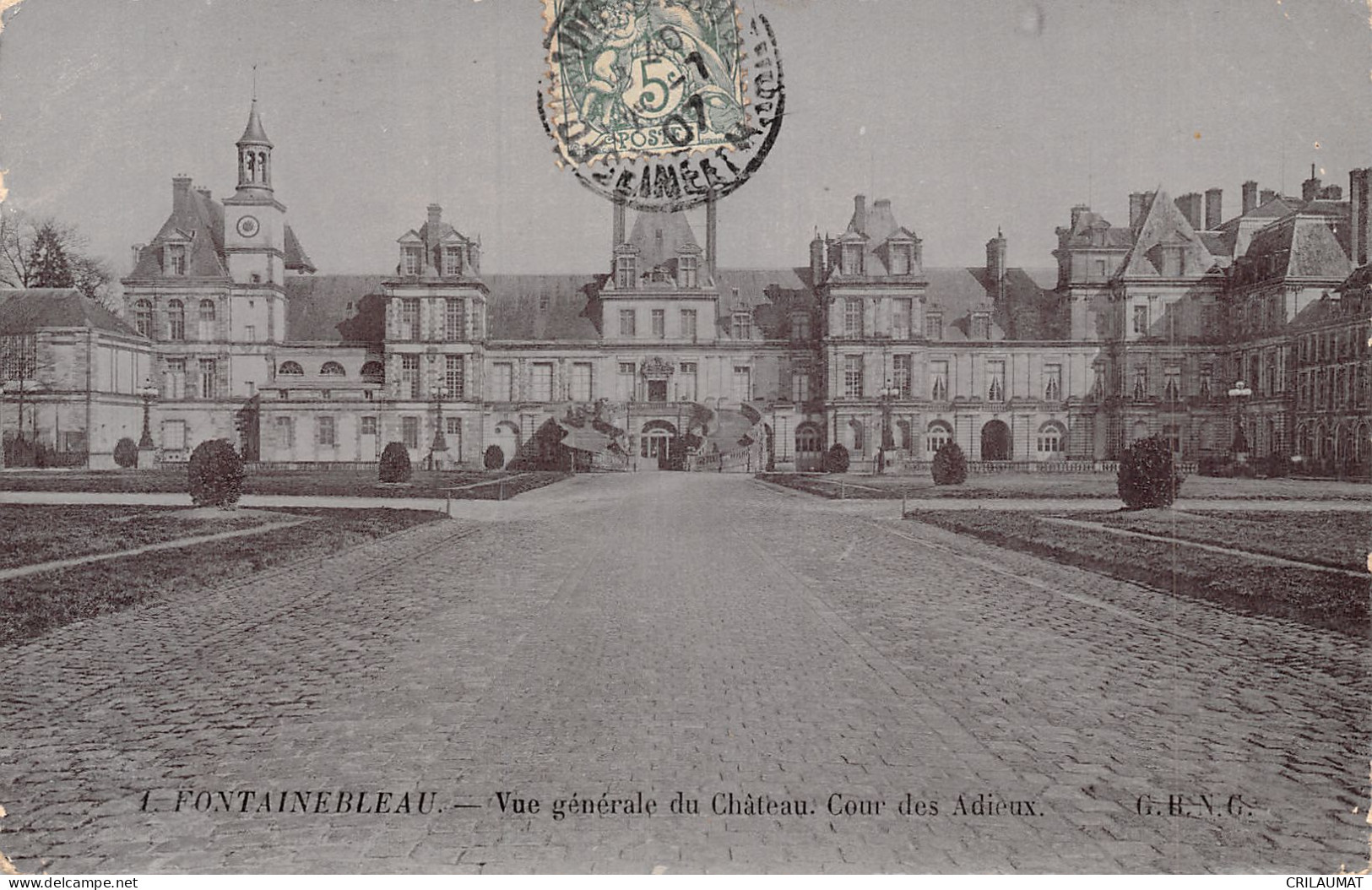 77-FONTAINEBLEAU LE PALAIS-N°5147-H/0167 - Fontainebleau