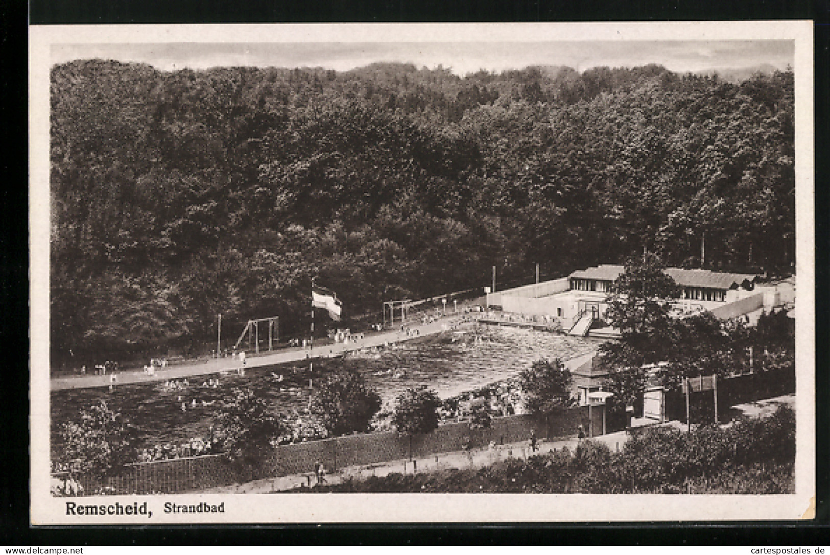 AK Remscheid, Strandbad Aus Der Vogelschau  - Remscheid