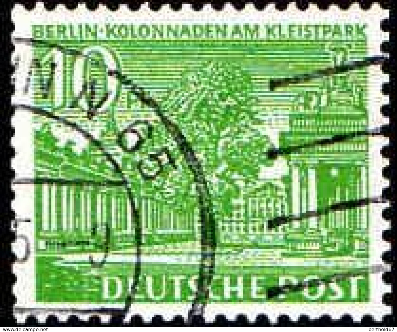 Berlin Poste Obl Yv: 33 Mi:47 Berlin-Kolonnaden Am Kleistpark (TB Cachet Rond) - Gebraucht