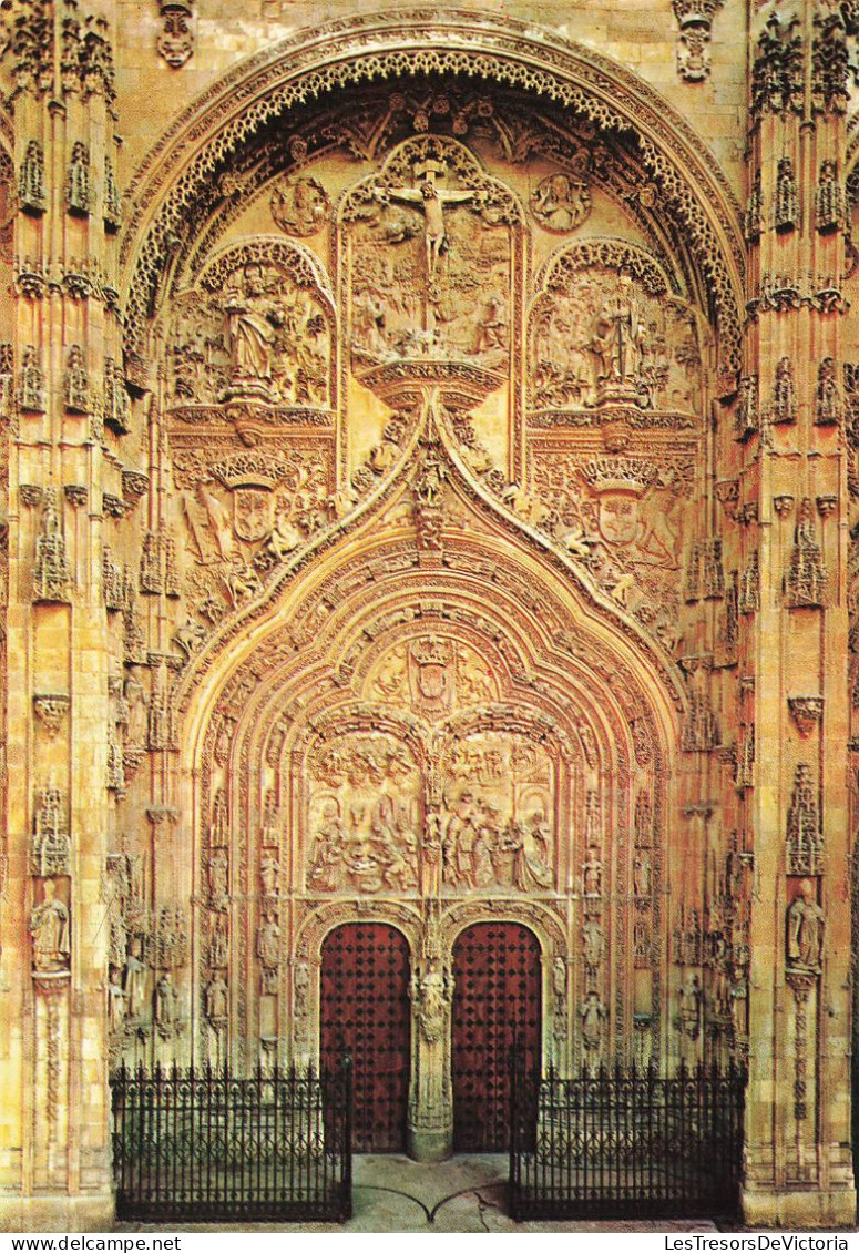 ESPAGNE - Salamanca - Puerta De La Catedral Nueva - Carte Postale - Salamanca