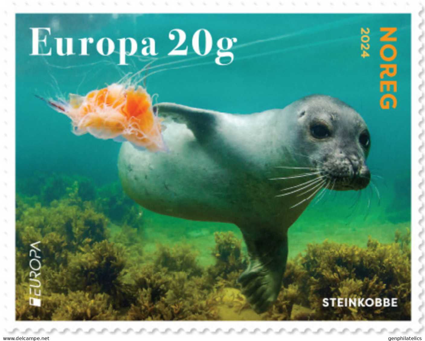 NORWAY 2024 Europa CEPT. Underwater Fauna & Flora (Preorder) - Fine Stamp MNH - Ungebraucht