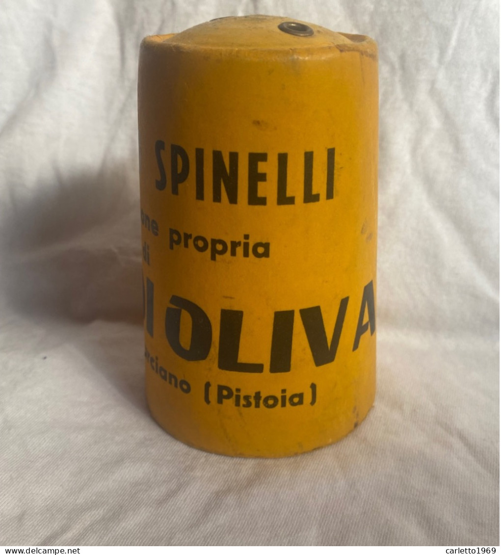 COPRI TAPPO DAMIGIANA OLIO DI OLIVA  SPINELLI ANSELMO CASTELLO DI LARCIANO PISTOIA