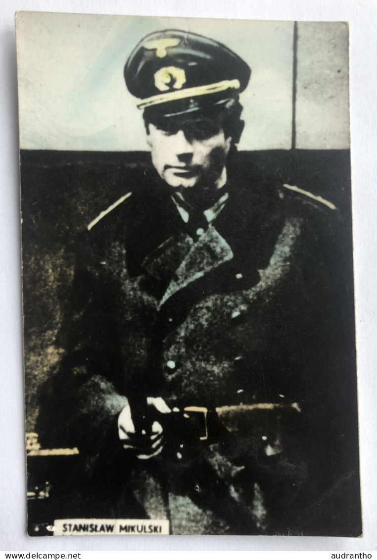 Carte Postale Acteur Polonais Stanislaw MIKULSKI En Soldat Allemand WW2 - Künstler