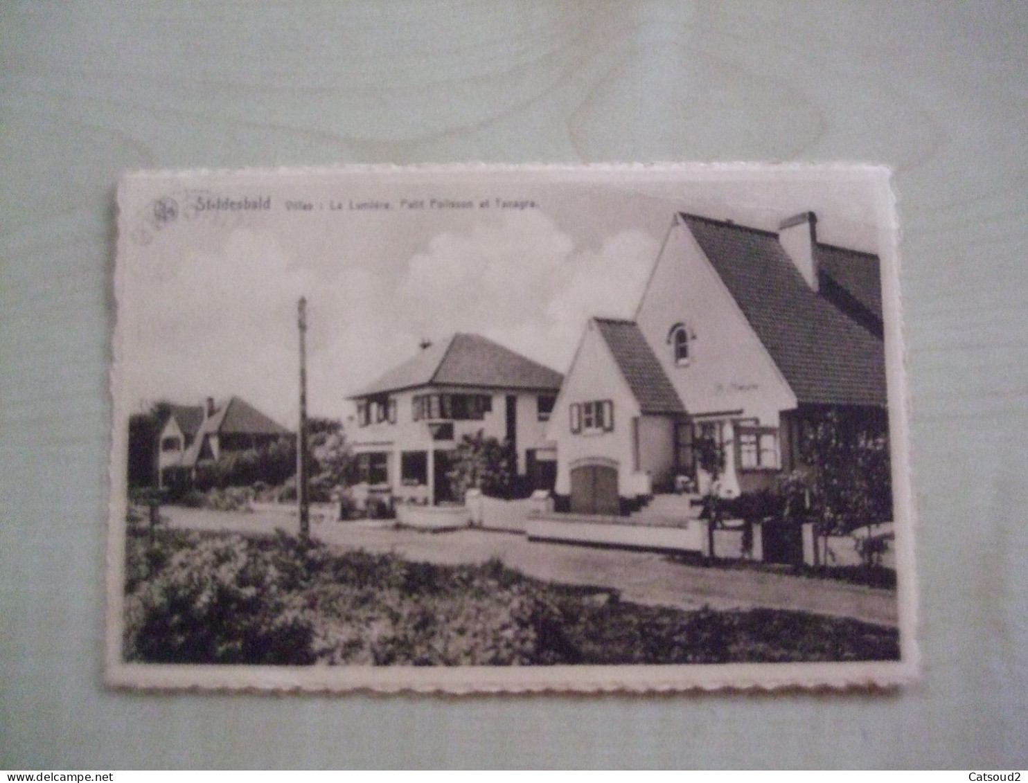 Carte Postale Ancienne ST-IDESBALD Villas: La Lumière, Petit Polisson Et Tanagra - Koksijde