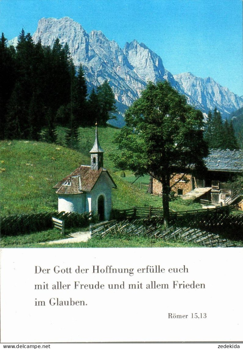 H2356 - TOP Römer Spruchkarte - Hoffnung Freude Frieden Glaube - Verlag Max Müller DDR - Andere & Zonder Classificatie