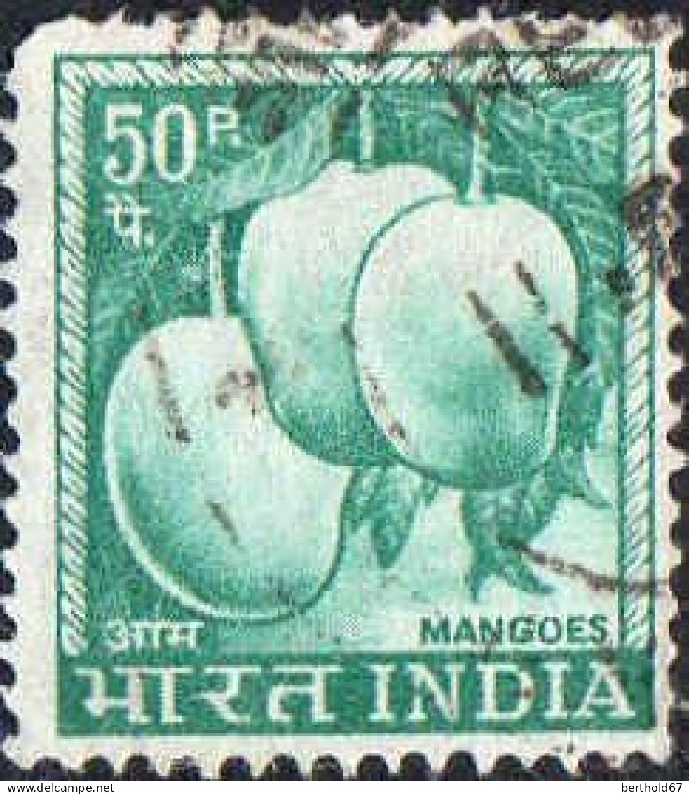 Inde Poste Obl Yv: 228 Mi:395 Mangoes (cachet Rond) (Thème) - Usati