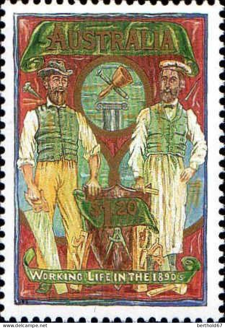 Australie Poste N** Yv:1302/1305 Traditions Vie Ouvrière - Mint Stamps