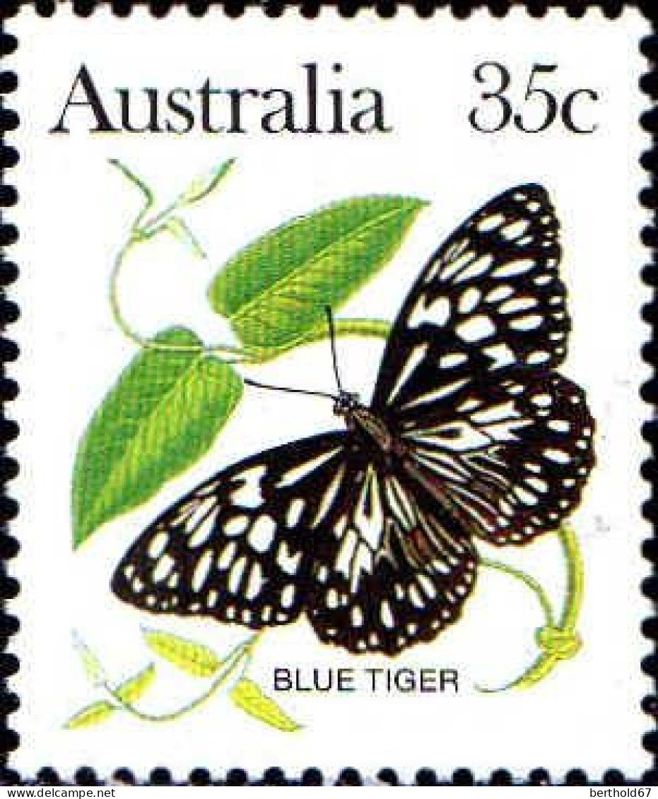 Australie Poste N** Yv: 825/834 Faune & Flore 5.Serie Papillons