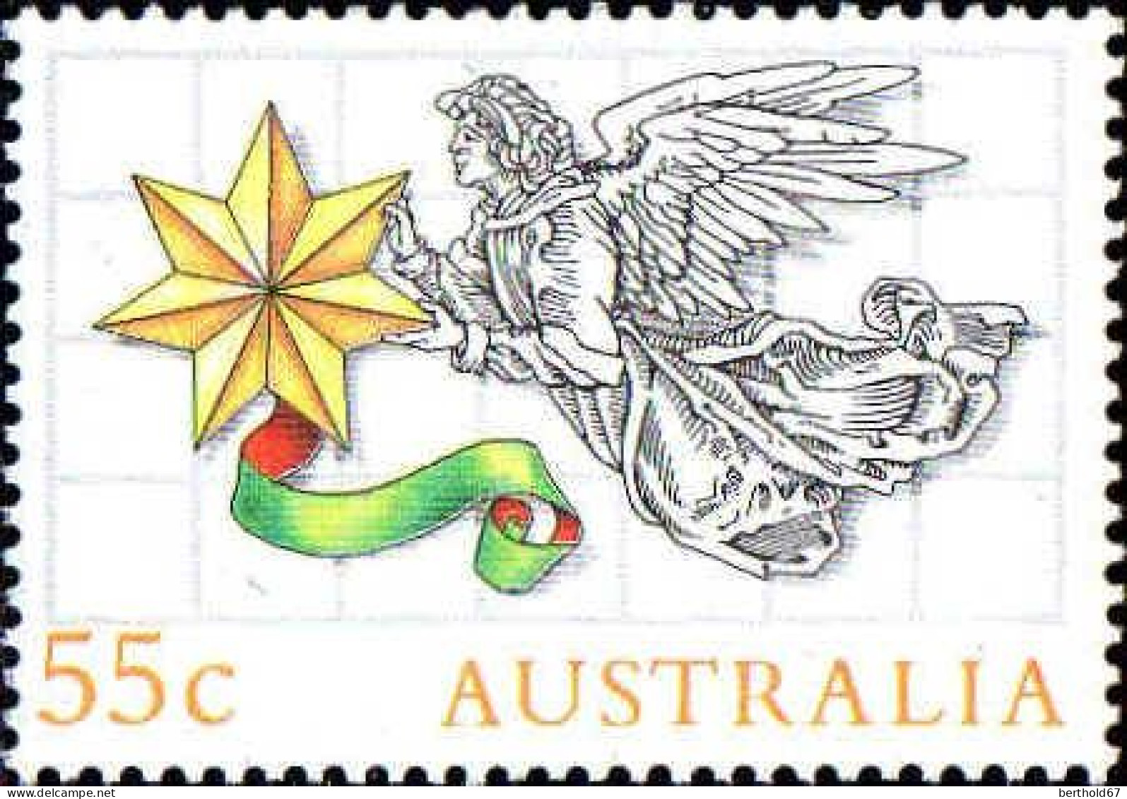 Australie Poste N** Yv: 927/930 Noël (927 Dent Un Peu Courte) (Thème) - Ungebraucht