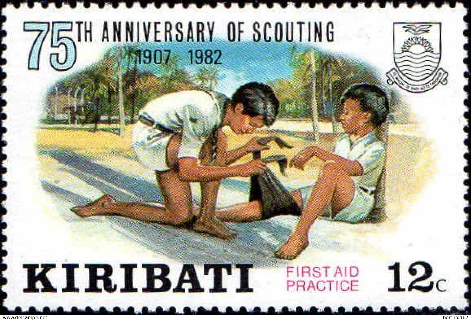 Kiribati Poste N** Yv: 88/91 75.Anniversaire Du Scoutisme - Autres