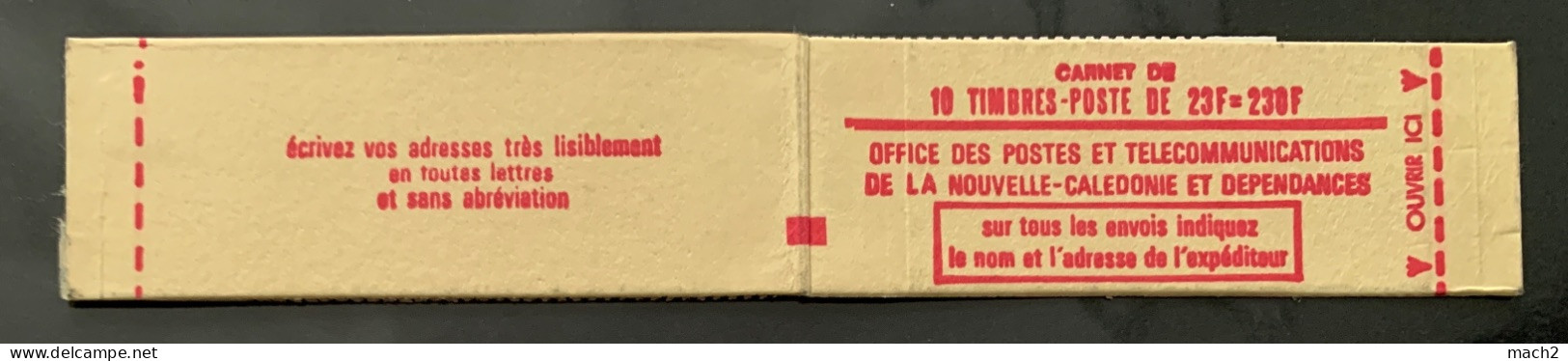 Nouvelle-Calédonie - Carnet Concorde Poste Aérienne N°139 - Unused Stamps