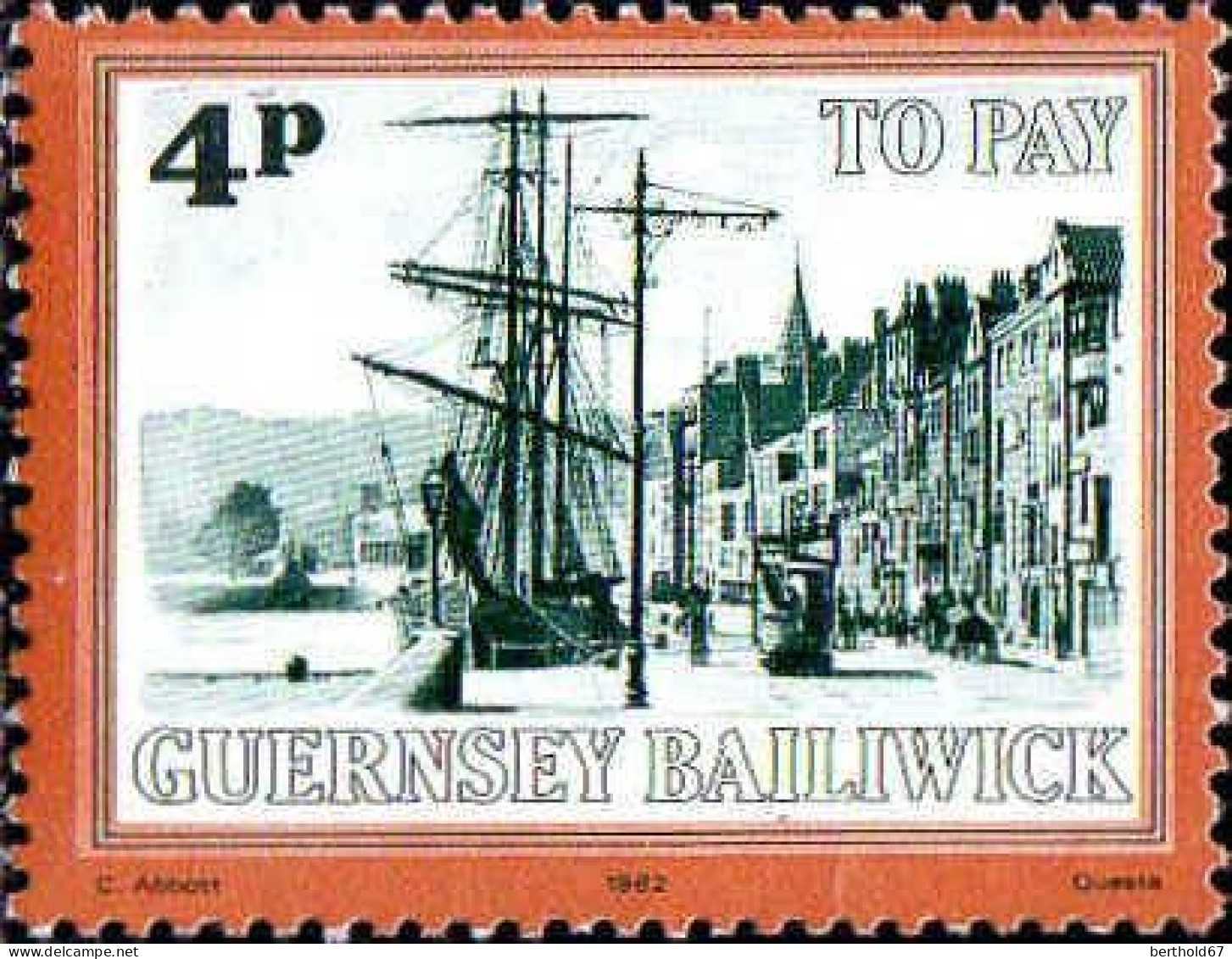 Guernesey Taxe N** Yv:30/41 Vues de Guernsey & de Sercq