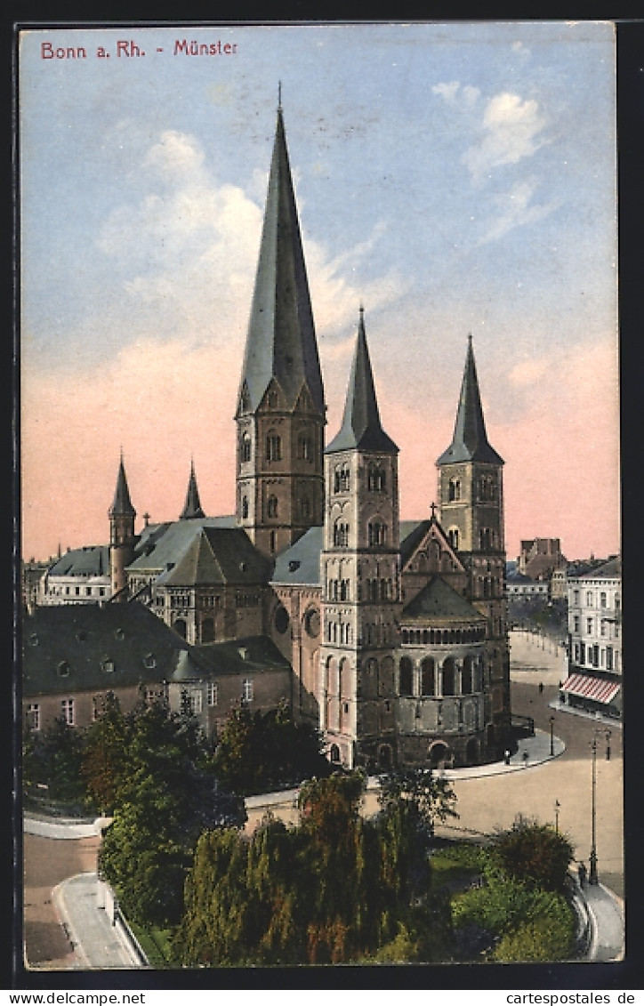 AK Bonn A. Rh., Blick Auf Den Münster  - Muenster