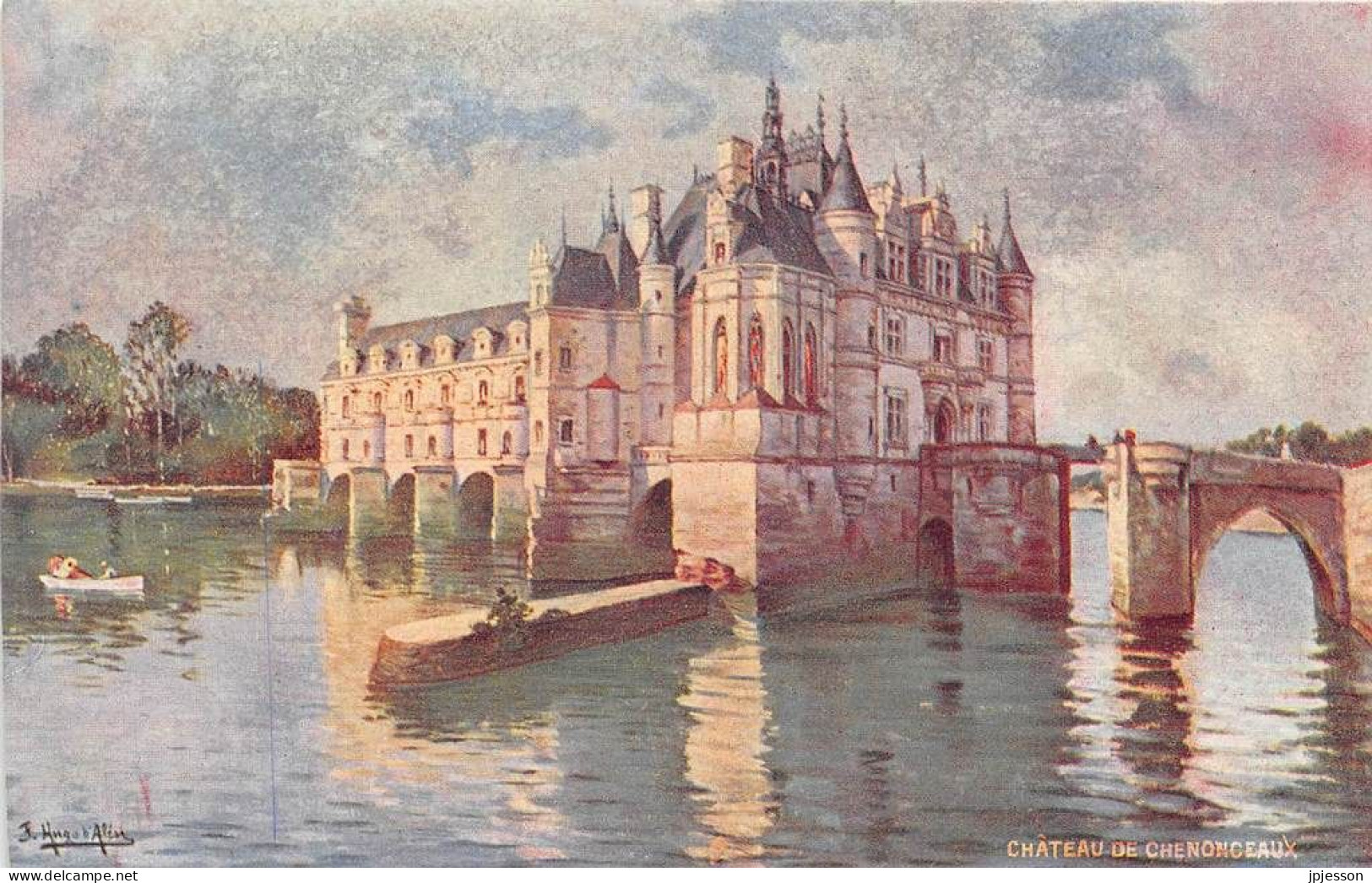 ILLUSTRATEUR - HUGO D'ALESI - CHATEAU DE CHENONCEAUX - D'Alési, Hugo