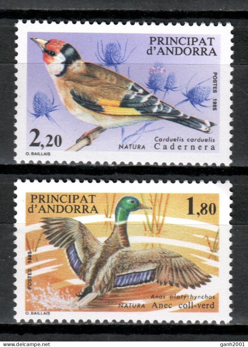 Andorra 1985 / Birds MNH Vögel Aves Oiseaux Uccelli / Im92  36-9 - Other & Unclassified