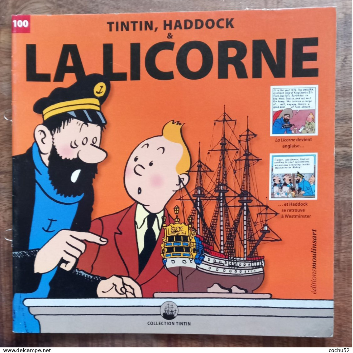 Tintin, Haddock & La Licorne, N° 100 – Editions Moulinsart, 2013 (L’univers Maritime D’Hergé) - Autres & Non Classés