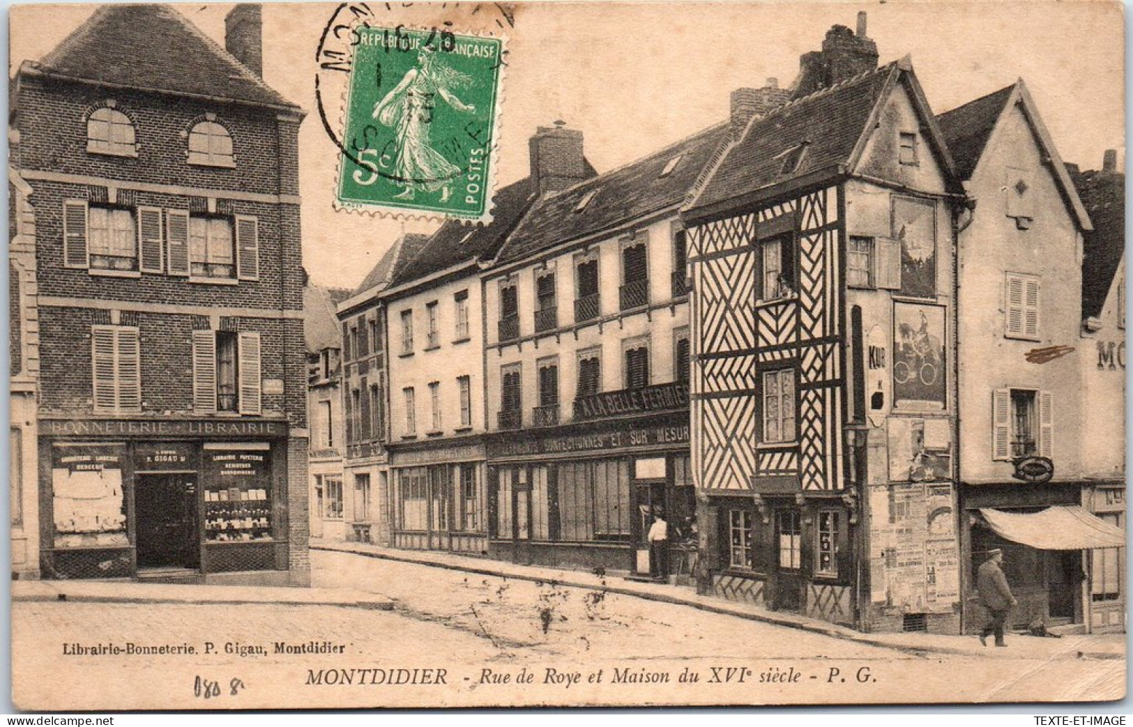 80 MONTDIDIER - Rue De Roye  - Montdidier