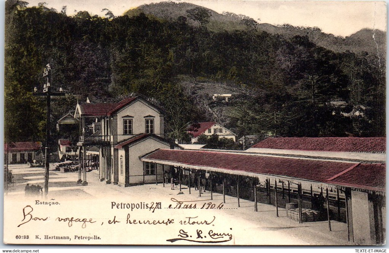 BRESIL - PETROPOLIS - Vue Sur La Gare. - Autres