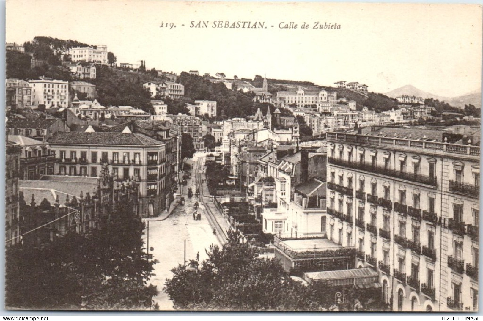 Espagne - VASCO - SAN SEBASTIAN - Calle De Zubieta - Andere