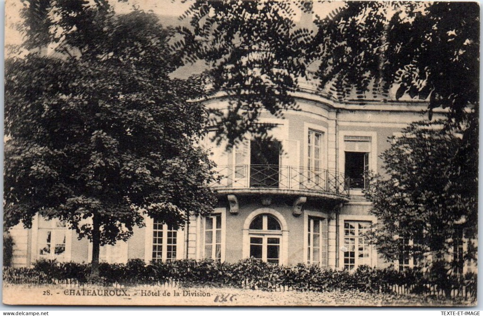 36 CHATEAUROUX - Hotel De La Division  - Chateauroux