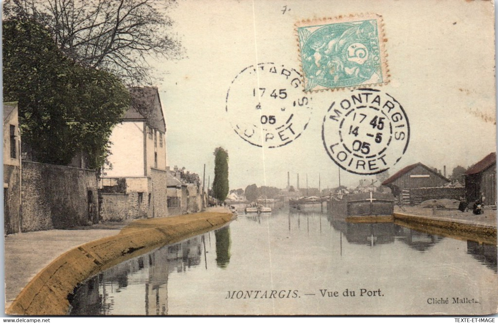 45 MONTARGIS -- Une Vue Sur Le Port  - Montargis