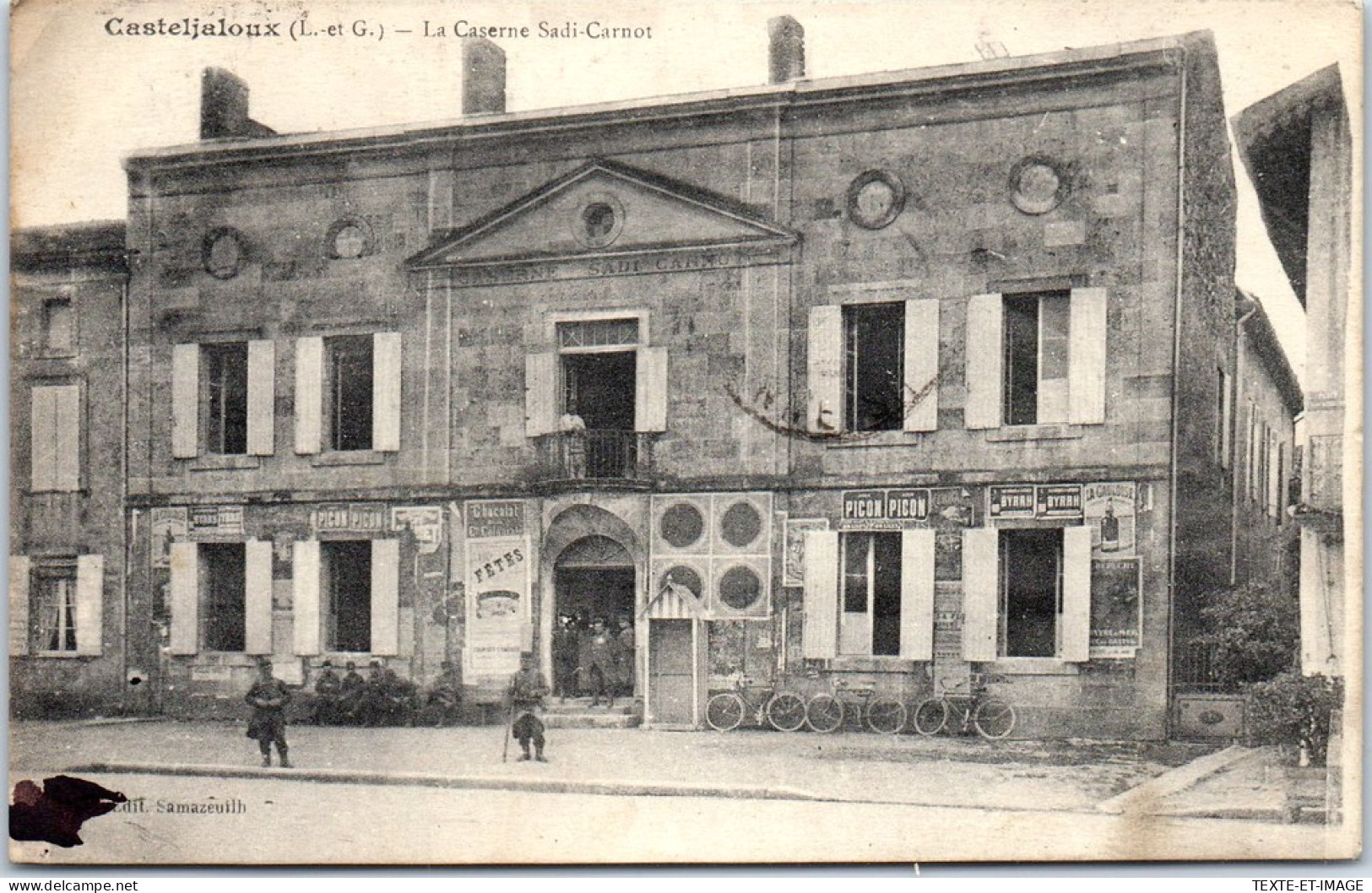 47 CASTELJALOUX - Vue De La Caserne Carnot - Casteljaloux