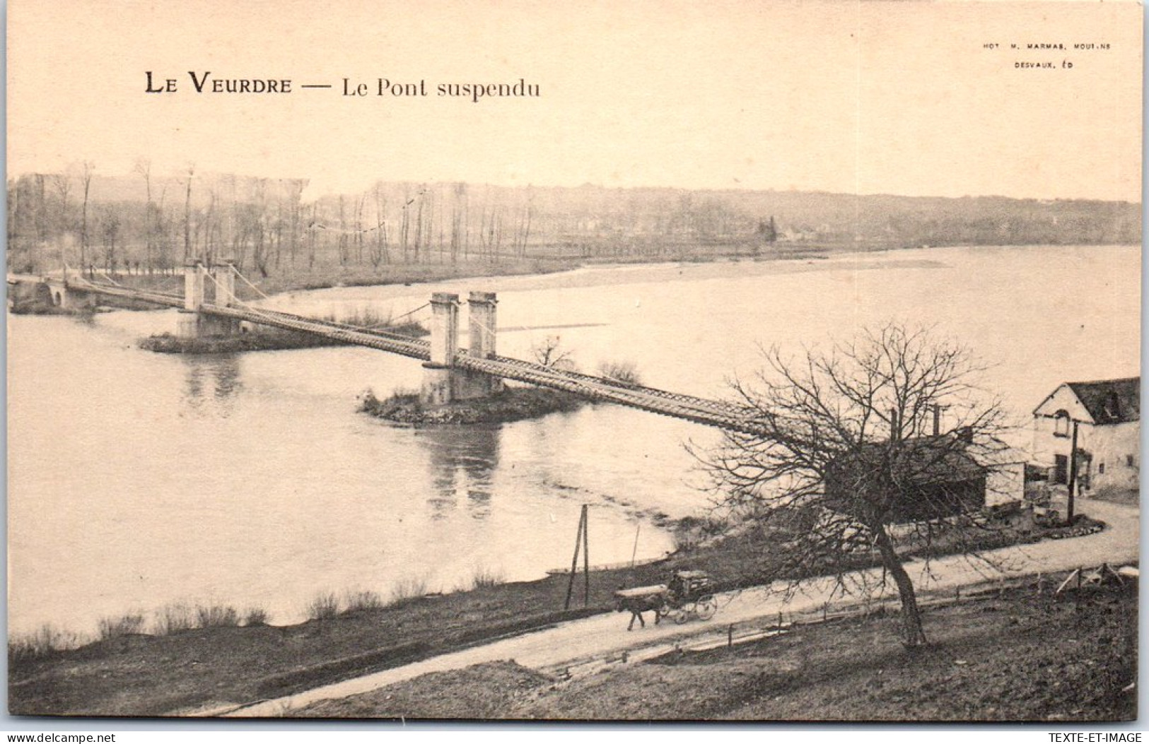 03 LE VEURDRE - Le Pont Suspendu  - Sonstige & Ohne Zuordnung