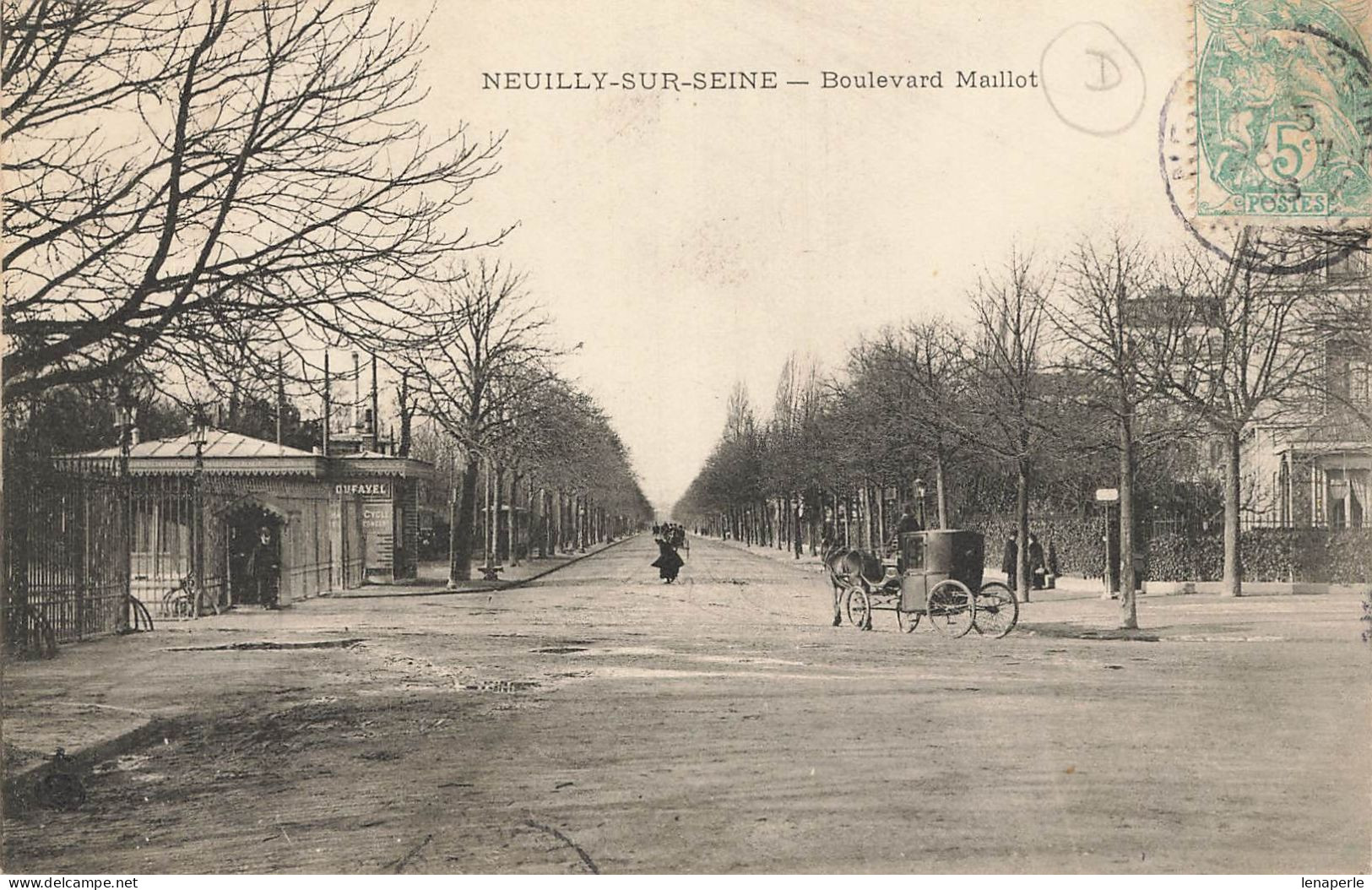 D9626 Neuilly Sur Seine Boulevard Maillot - Neuilly Sur Seine