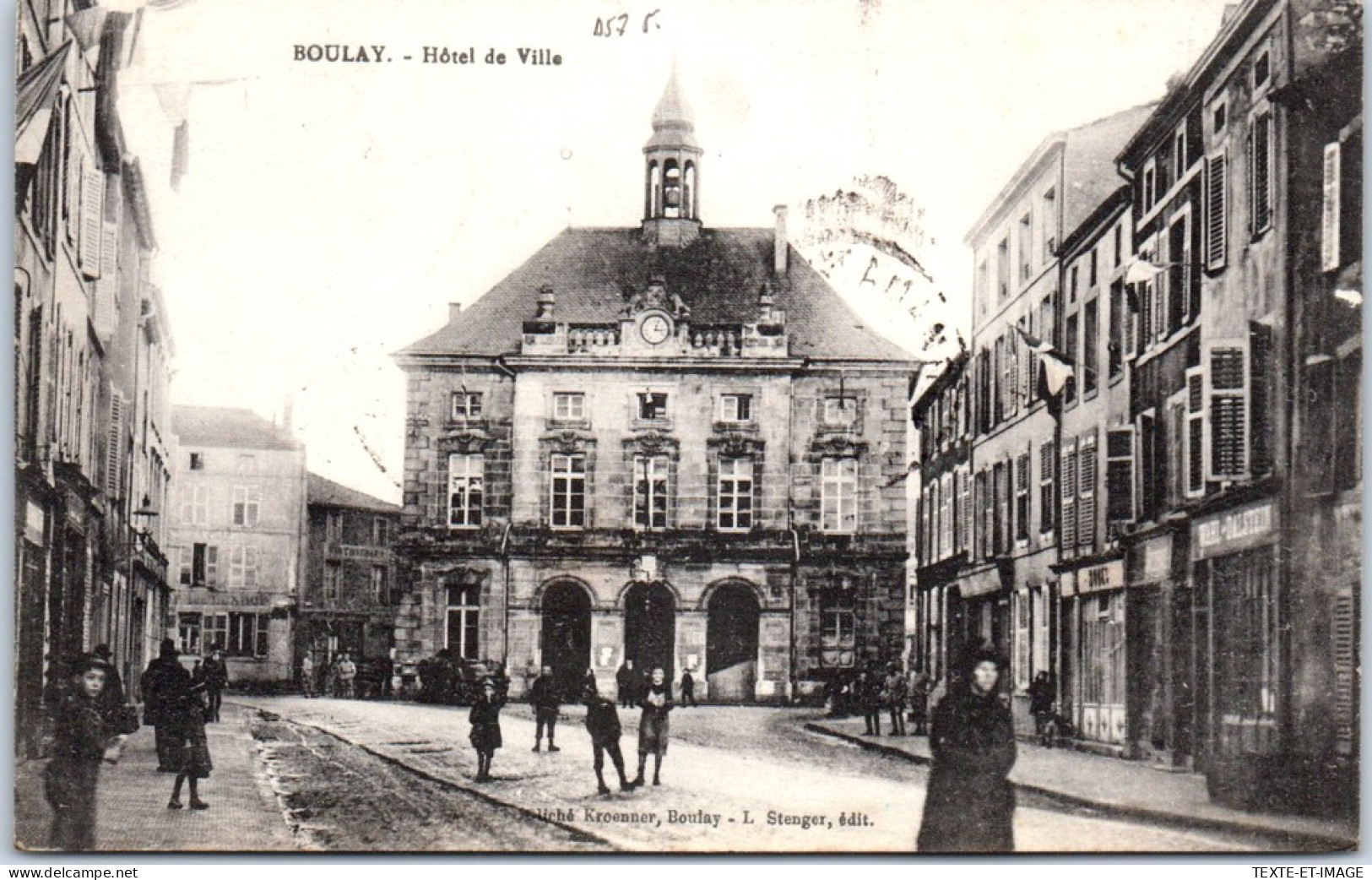 57 BOULAY - Vue De L'hotel De Ville  - Andere & Zonder Classificatie