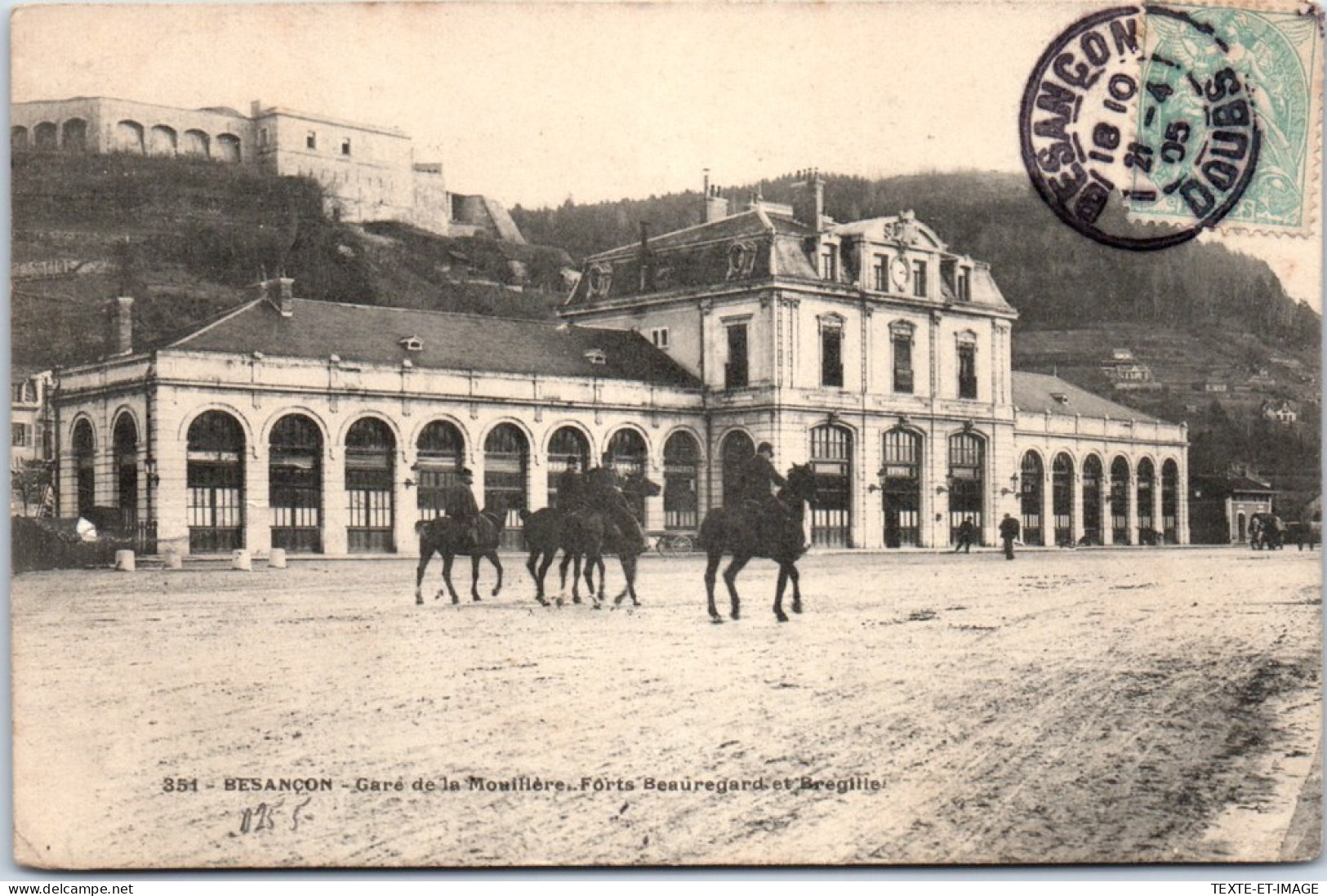 25 BESANCON - La Gare De La Mouillere  - Besancon