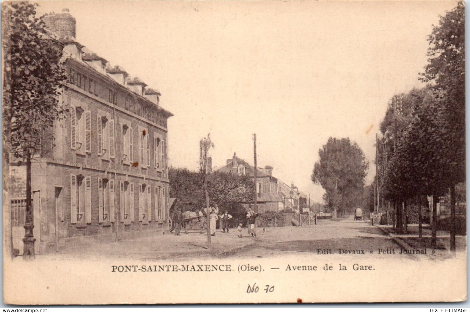 60 PONT SAINTE MAXENCE - L'avenue De La Gare. - Pont Sainte Maxence