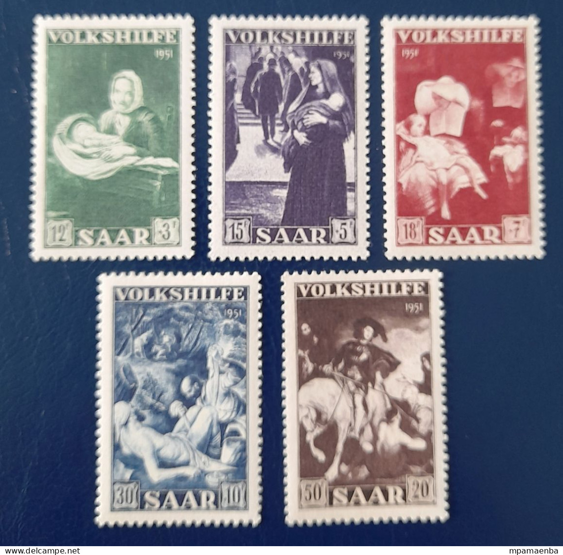 Sarre Serie Neufs * * (MNH). - Verzamelingen