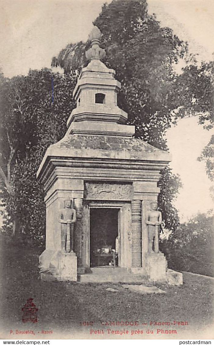 Cambodge - PHNOM PENH - Petit Temple Près Du Phnom - Ed. P. Dieulefils 1612 - Cambodge