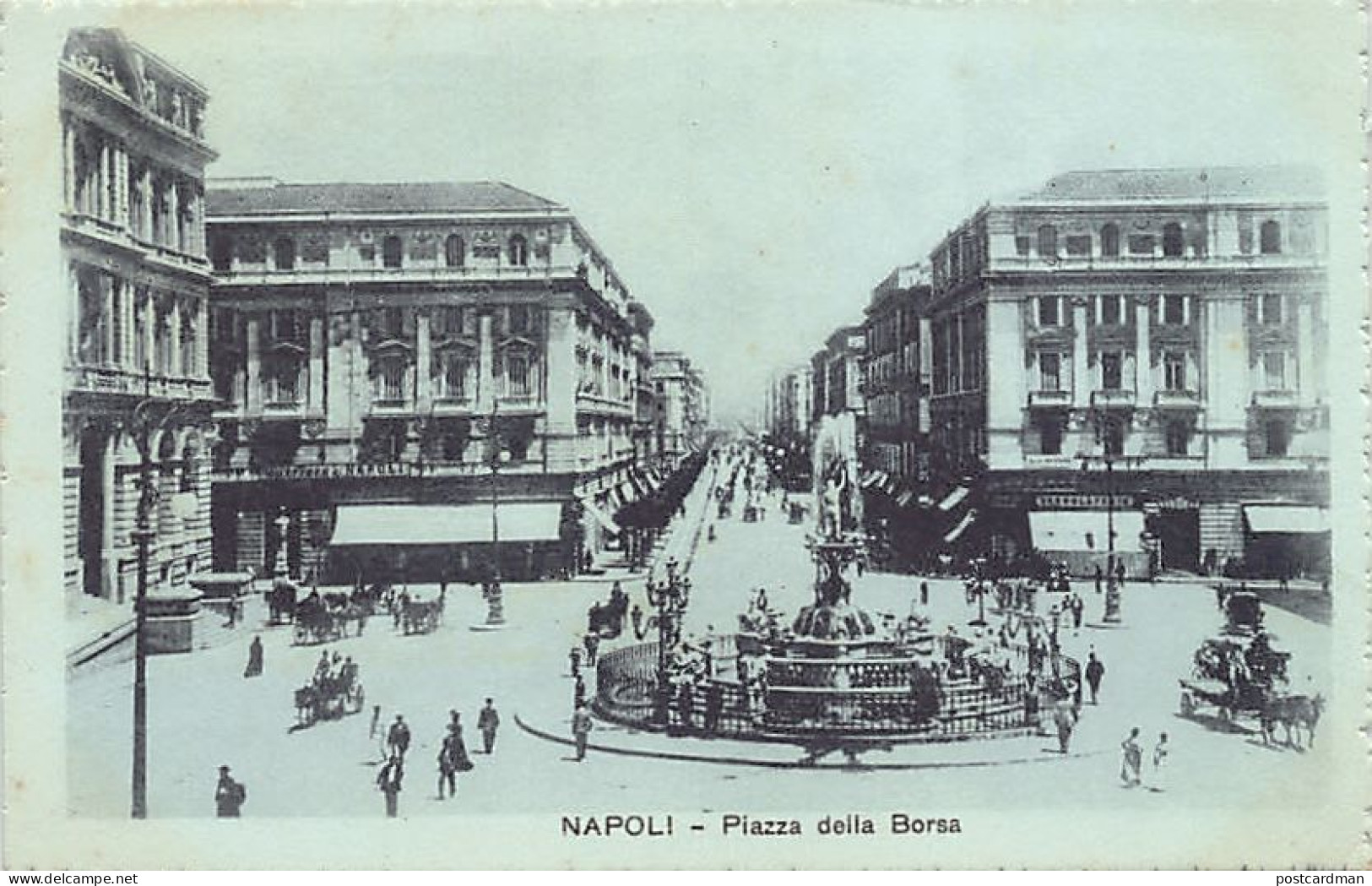 Italia - NAPOLI - Piazza Della Borsa - Ed. Roberto Zedda - Napoli (Neapel)