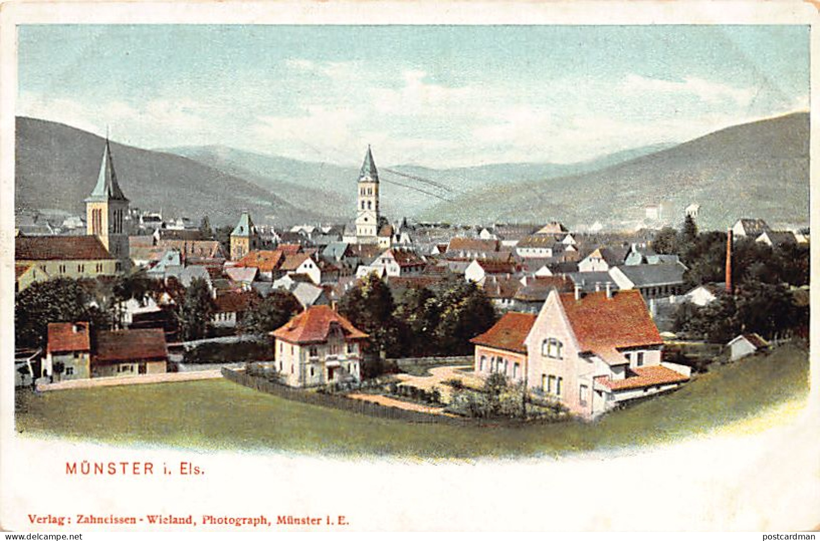 Munster - Verlag Zahneissen-Wieland, Photograph, Münster I.E. - Munster