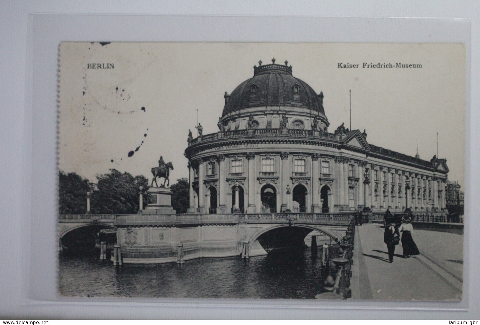AK Berlin Kaiser Friedrich Denkmal 1912 Gebraucht #PI935 - Other & Unclassified