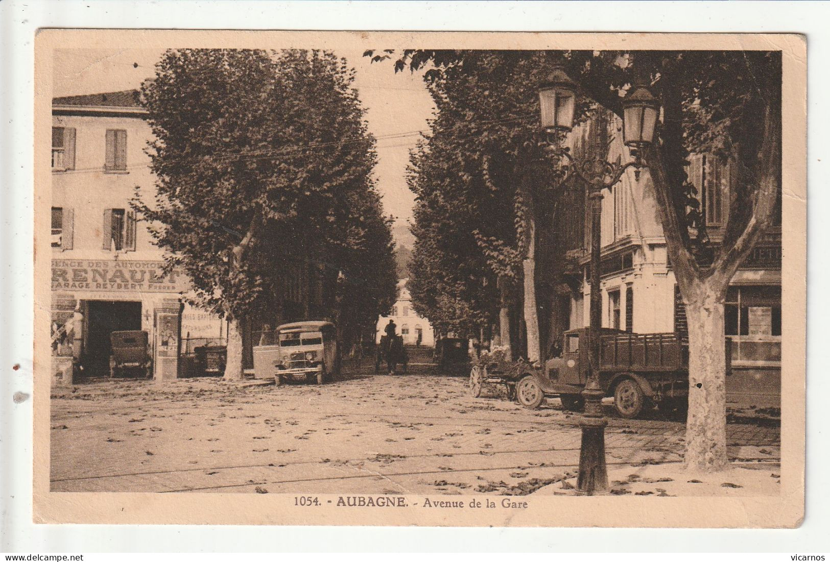 CP 13 AUBAGNE Avenue De La Gare - Aubagne