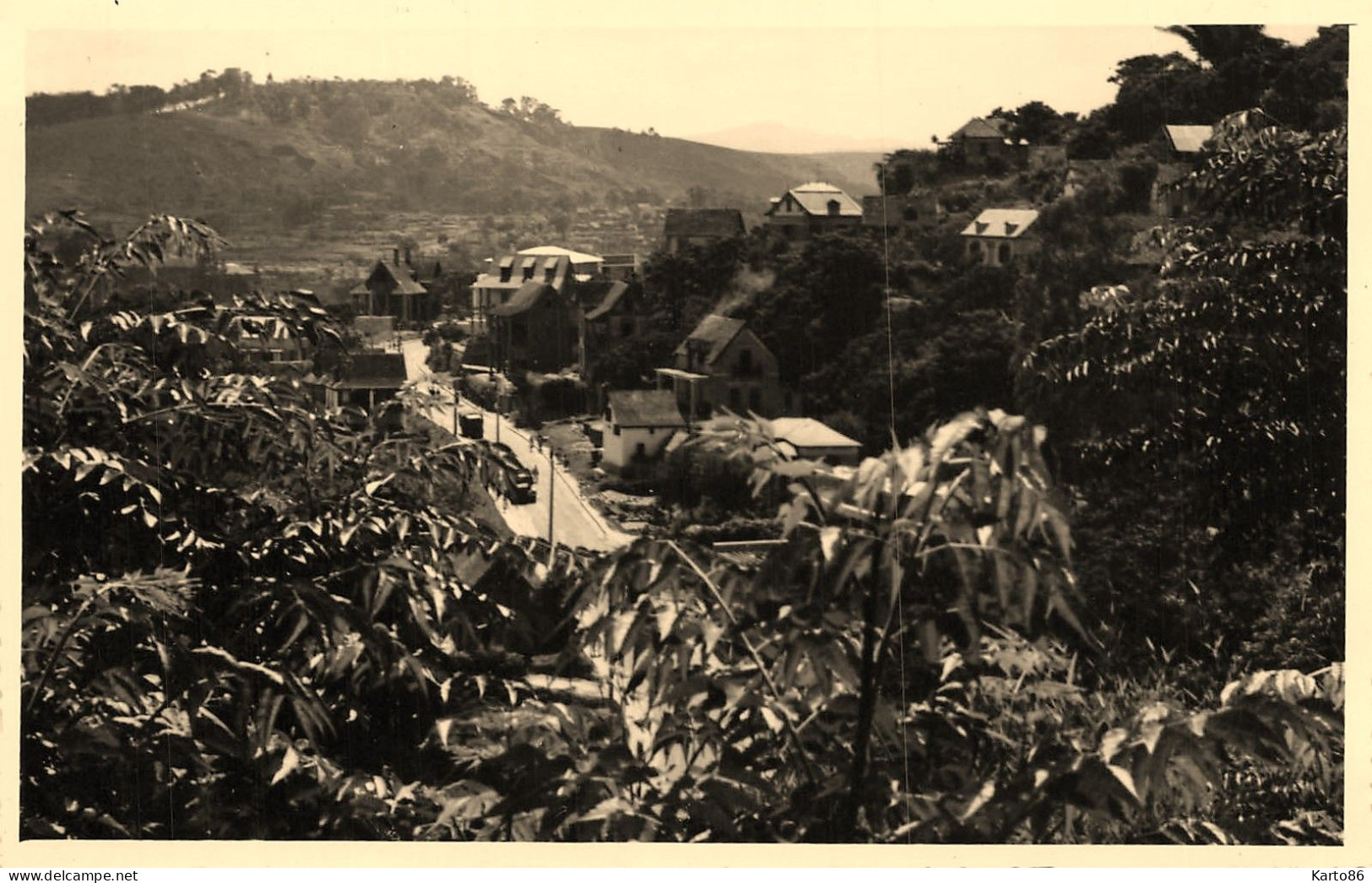 Ambanidia , Tananarive , Madagascar * Carte Photo * Vers Route Circulaire , Tunnel Cayla * éthnique Ethnic Ethno - Madagaskar