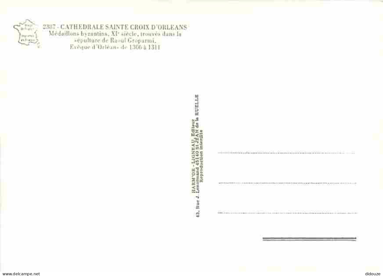 45 - Orléans - Cathédrale Sainte Croix - Médaillons Byzantins - Art Religieux - Carte Neuve - CPM - Voir Scans Recto-Ver - Orleans