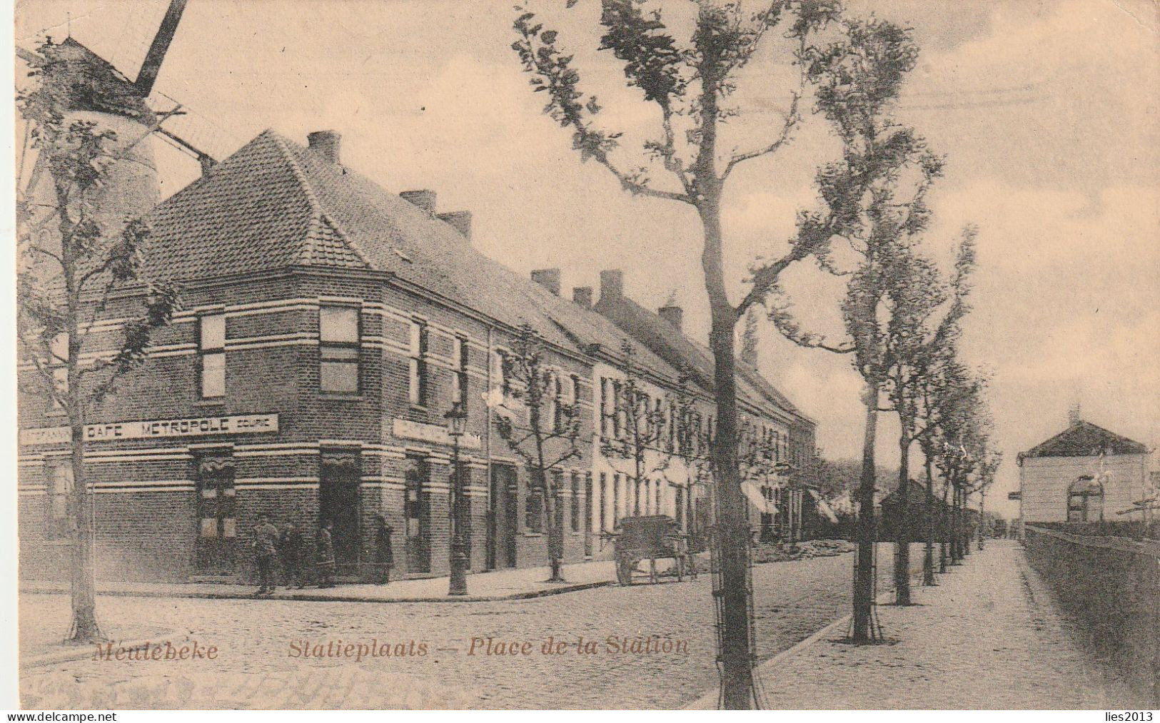 Meulebeke, Statieplaats, Molen, Moulin, , 3 Scans - Meulebeke