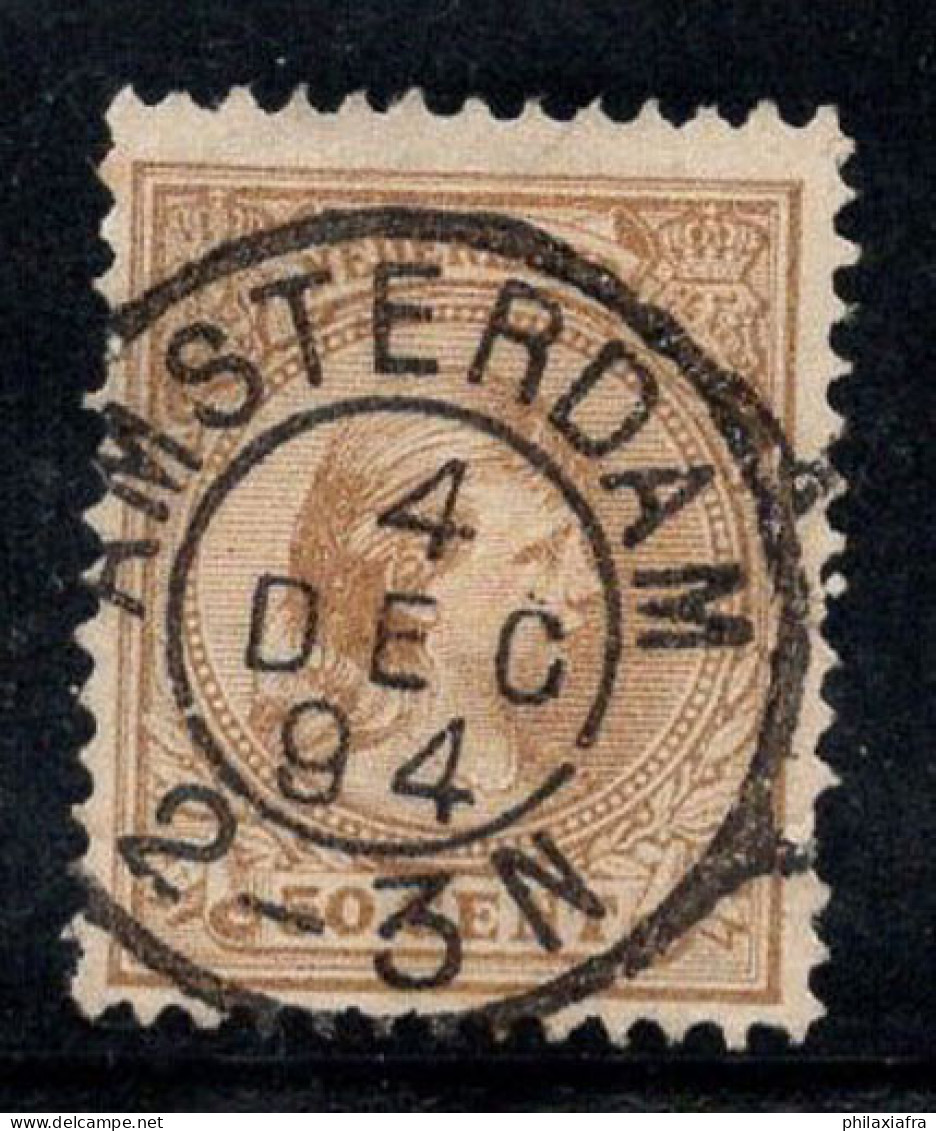 Pays-Bas 1891 Mi. 43 Oblitéré 100% Reine Wilhelmine, 50 C - Used Stamps
