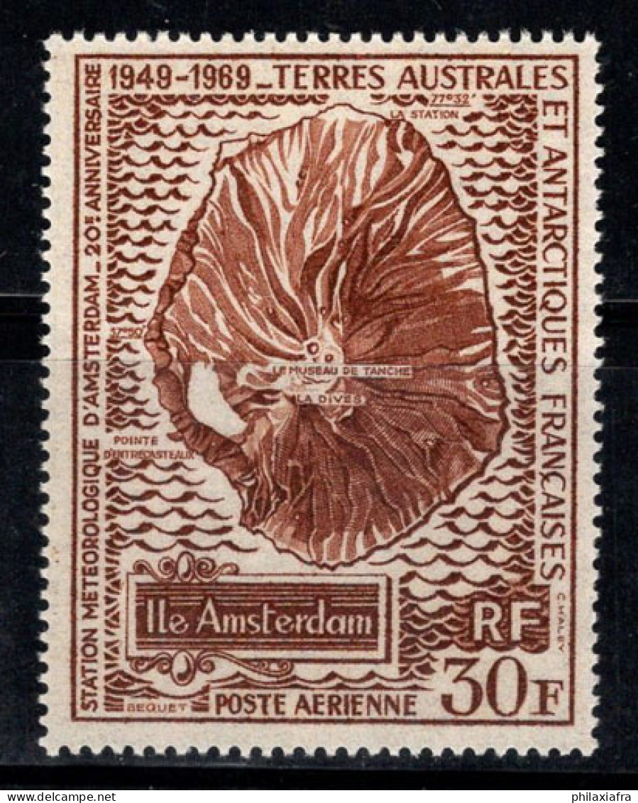 Territoire Antarctique Français TAAF 1970 Mi. 56 Neuf ** 100% Poste Aérienne 30 Fr, Île D'Amsterdam - Nuevos