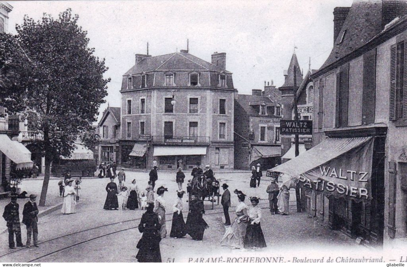 35 - Ille Et Vilaine -  PARAME - ROCHEBONNE - Boulevard De Chateaubriand - Parame