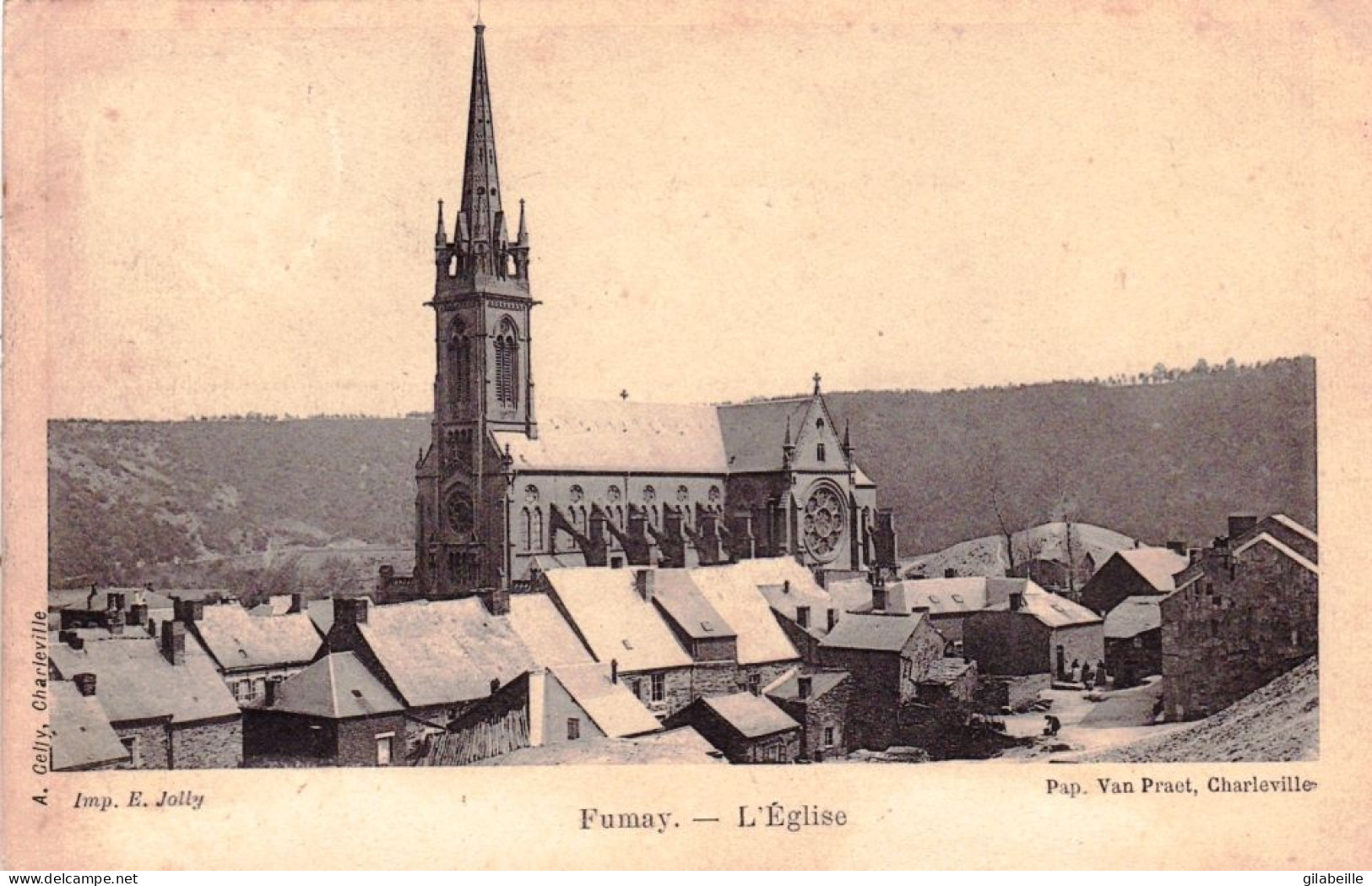 08 - Ardennes -  FUMAY - L Eglise - Fumay