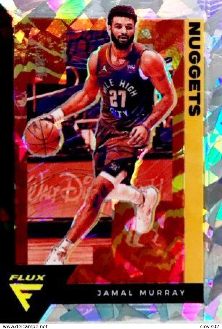 44 Jamal Murray - Denver Nuggets - Carte Panini 2020-21 NBA Flux Base Cards - Altri & Non Classificati